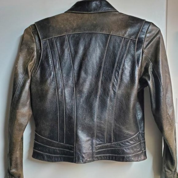 Harley-Davidson Black Leather Jacket - Picture 3 of 11